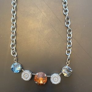 Sabika 5 stone necklace